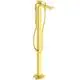 IS-freistehende-BW-Arm-Conca-m-Stick-HB-Ausld-204mm-Brushed-Gold-BD460A2 gallery number 1